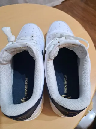 Nike Air Force 1 '07 Blancas y Azul Marino