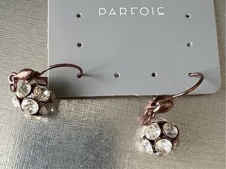 Pendientes Parfois Bolas Brillantes, circonitas.