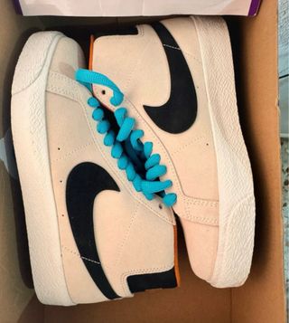 Nike SB Zoom Blazer Mid Beige Negro