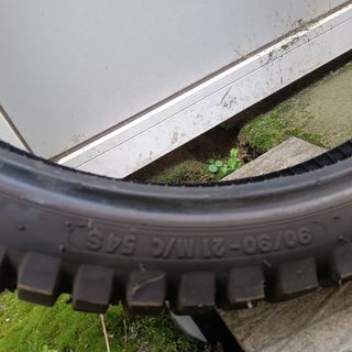 Ruedas de moto todoterreno , marca continental