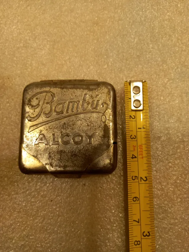 Caja Metálica Bambú Alcoy Papel Fumar