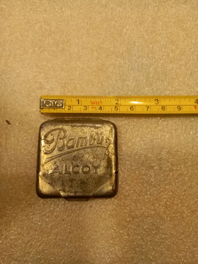 Caja Metálica Bambú Alcoy Papel Fumar