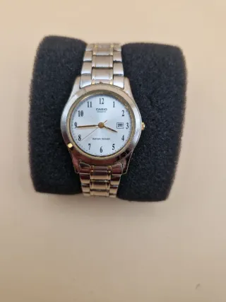 Orologio Casio Vintage Japan Movt Oro Argento