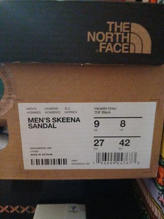 Sandalias The North Face Negras y Grises