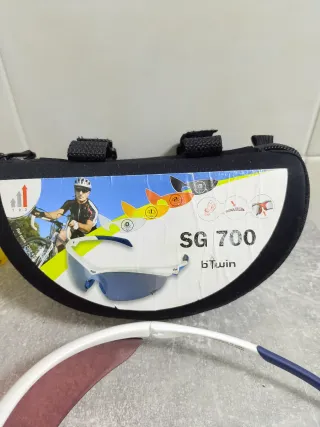 Occhiali BTWIN SG 700 Uomo Blu/Bianco