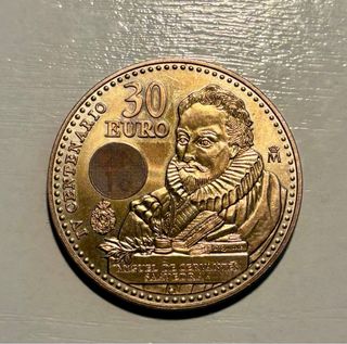 Moneda 30€ Centenario Cervantes