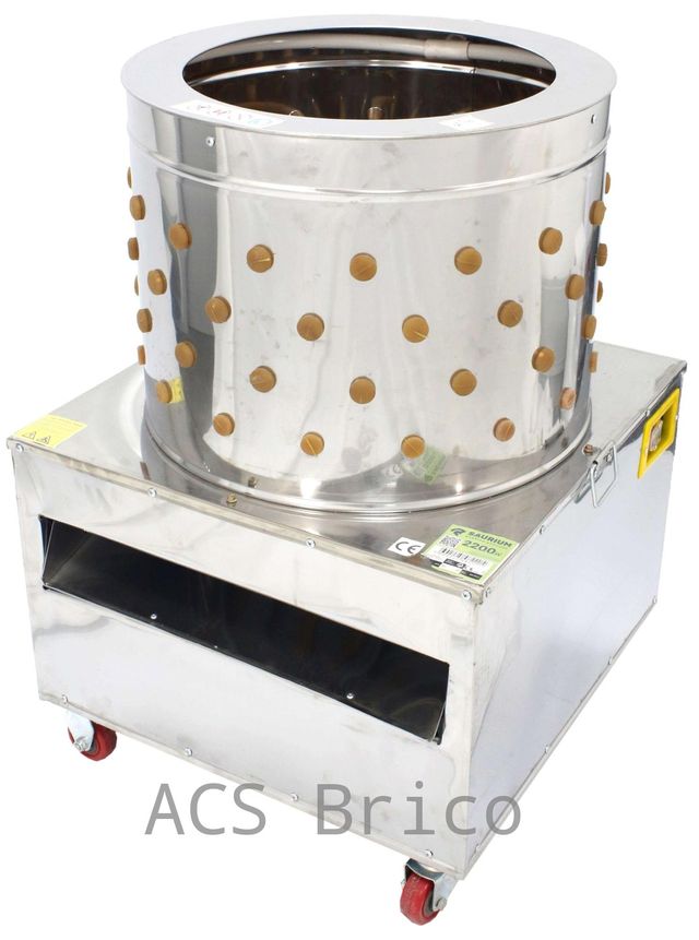 Desplumadora de Pollos Aves - 2200w 500mm - 48448