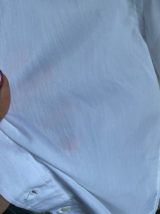 Camicia SKY bianca maniche corte taglia L (41/42)
