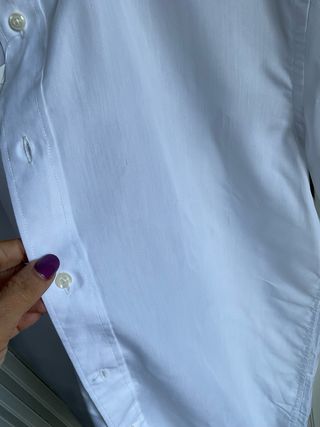 Camicia SKY bianca maniche corte taglia L (41/42)