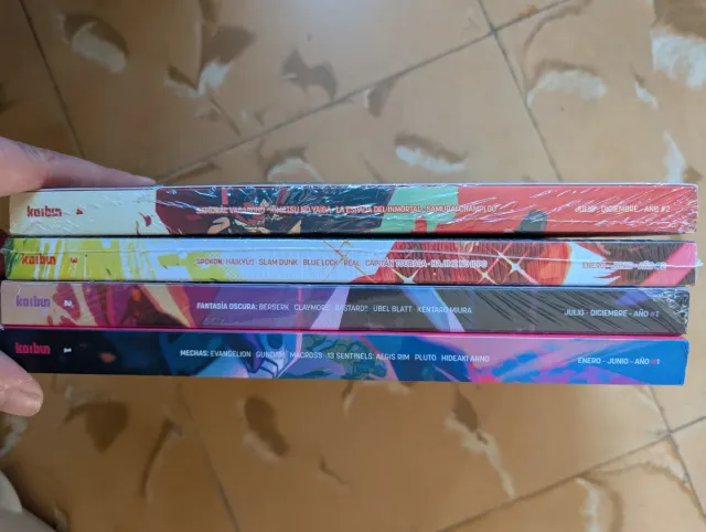 Colección de revistas Kaibun 1 al 4 - sin abrir