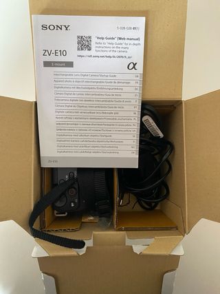Cámara Sony ZV-E10