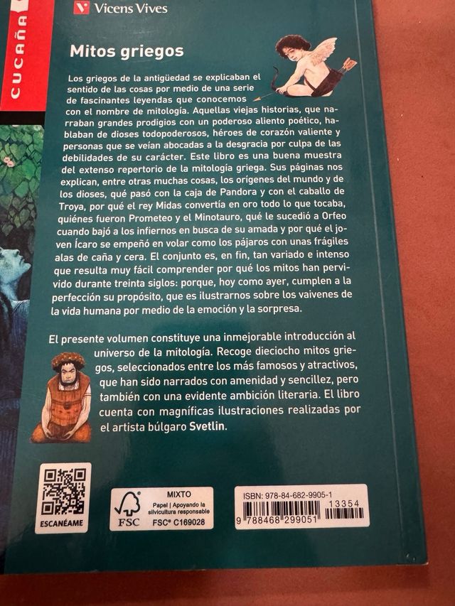 MITOS GRIEGOS N/E (CUCAÑA)**