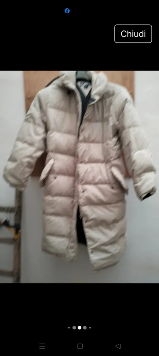 Piumino lungo Ciesse Beige