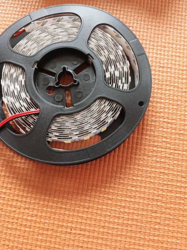 Tira LED Doble 5m Luz Cálida 600 LEDs IP20blanco w