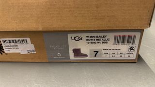 Stivali UGG Beige/Rosa Tg. 38 Nuovi