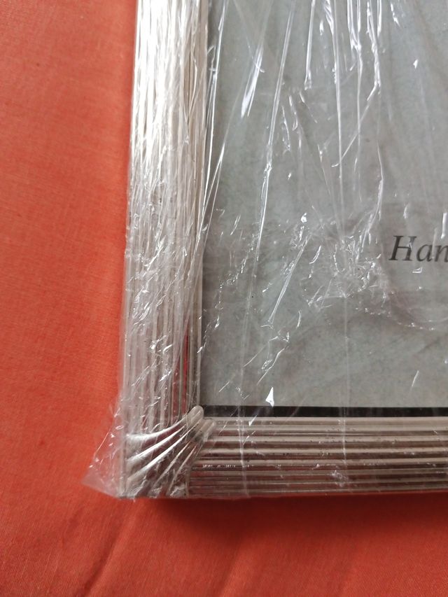 Marco de fotos plateado 8x10