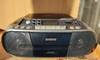 Sony CFD-S01 Radio CD Cassette No funcionan na cas