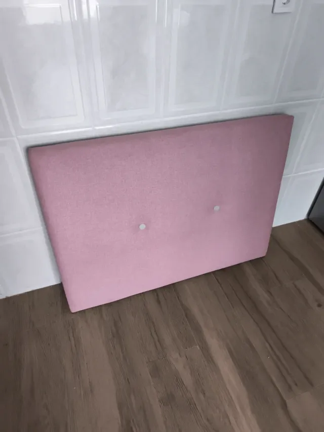 Cabecero Cama Tapizado Rosa 1.05