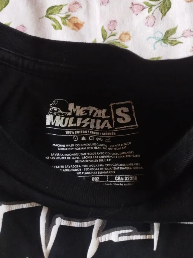 Camiseta Metal Mulisha Negra Original