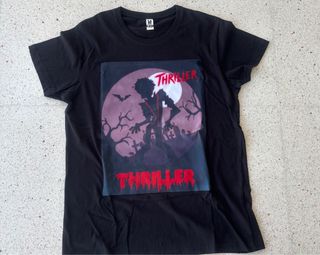 Camiseta Thriller Halloween Talla M