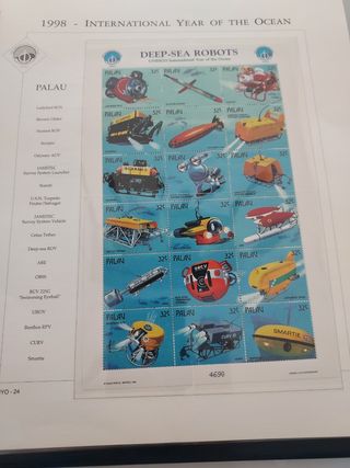 Colección sellos international year1998