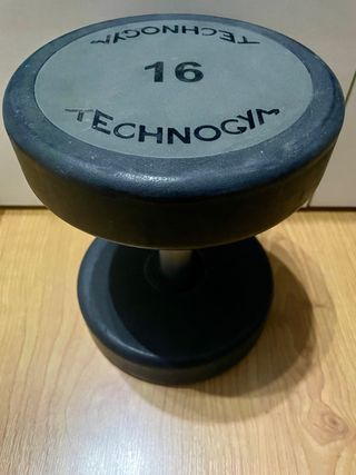 1 Mancuerna Technogym 16Kg
