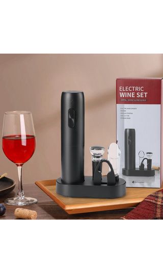 Set Sacacorchos Eléctrico Recargable 7 en 1