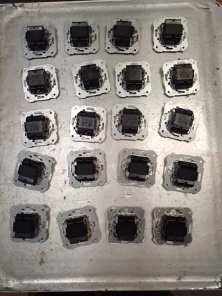 Lote 20 Pulsadores Dobles Simon