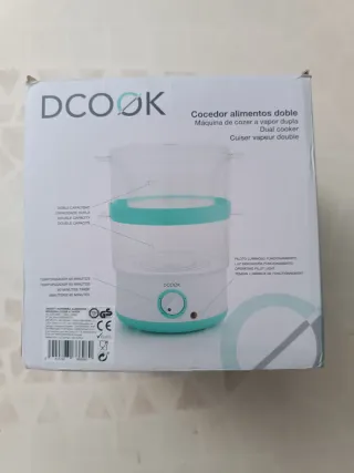 Dcook Cocedor Alimentos Doble Vapor