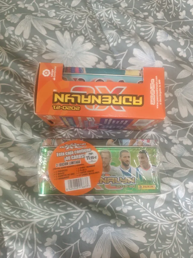 2 Cajas Adrenalyn XL Serie Oro 19-20 y 20-21