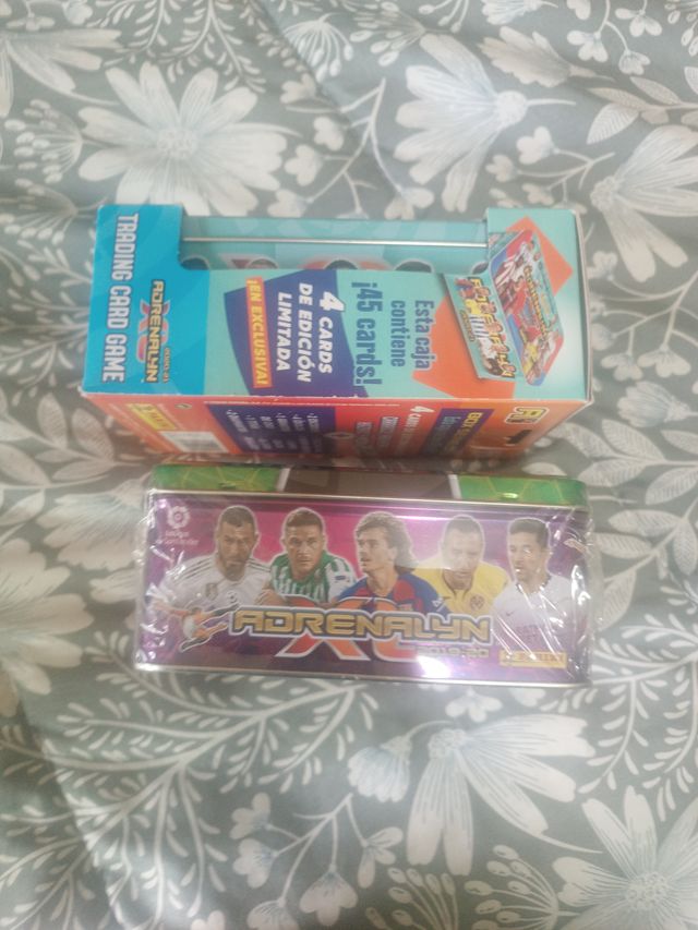 2 Cajas Adrenalyn XL Serie Oro 19-20 y 20-21