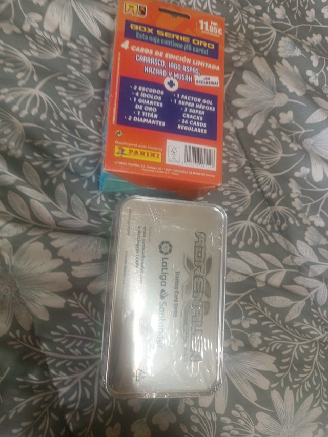 2 Cajas Adrenalyn XL Serie Oro 19-20 y 20-21