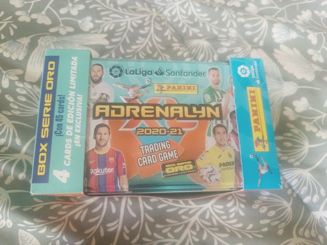 2 Cajas Adrenalyn XL Serie Oro 19-20 y 20-21