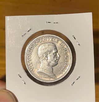Lotto monete argento vittorio emanuele terzo