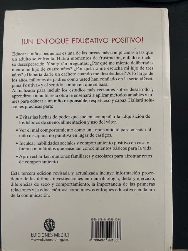 DISCIPLINA POSITIVA PARA PREESCOLARES: Educar n...