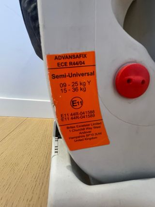 Silla coche Britax Romer Advansafix negra