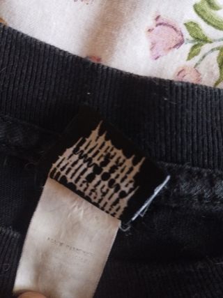 Camiseta Metal Mulisha Negra y Roja