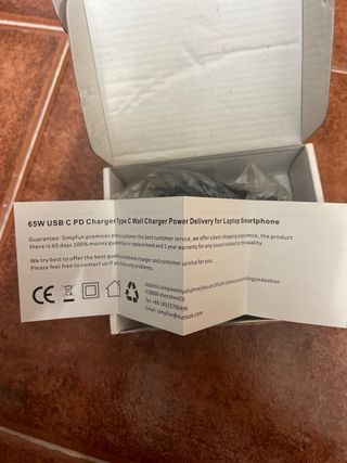 Adaptador AC Portátil nuevo