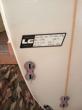 Tabla de surf 6.0 31 litros