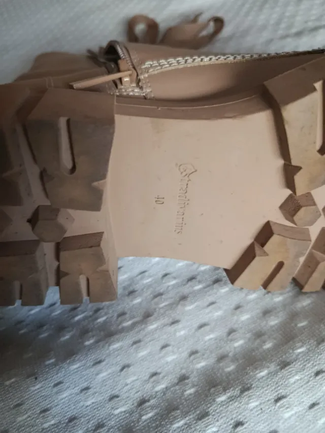 Botas Stradivarius Beige Talla 40