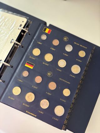 Colección monedas euro Europa