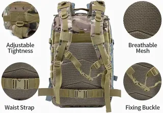 Mochila Táctica Impermeable Oxford