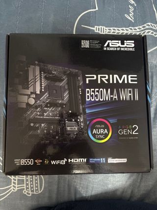 Placa Base ASUS PRIME B550M-A WIFI II
