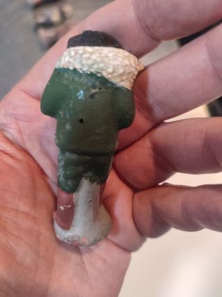 Figura Belén terracota pastor oveja