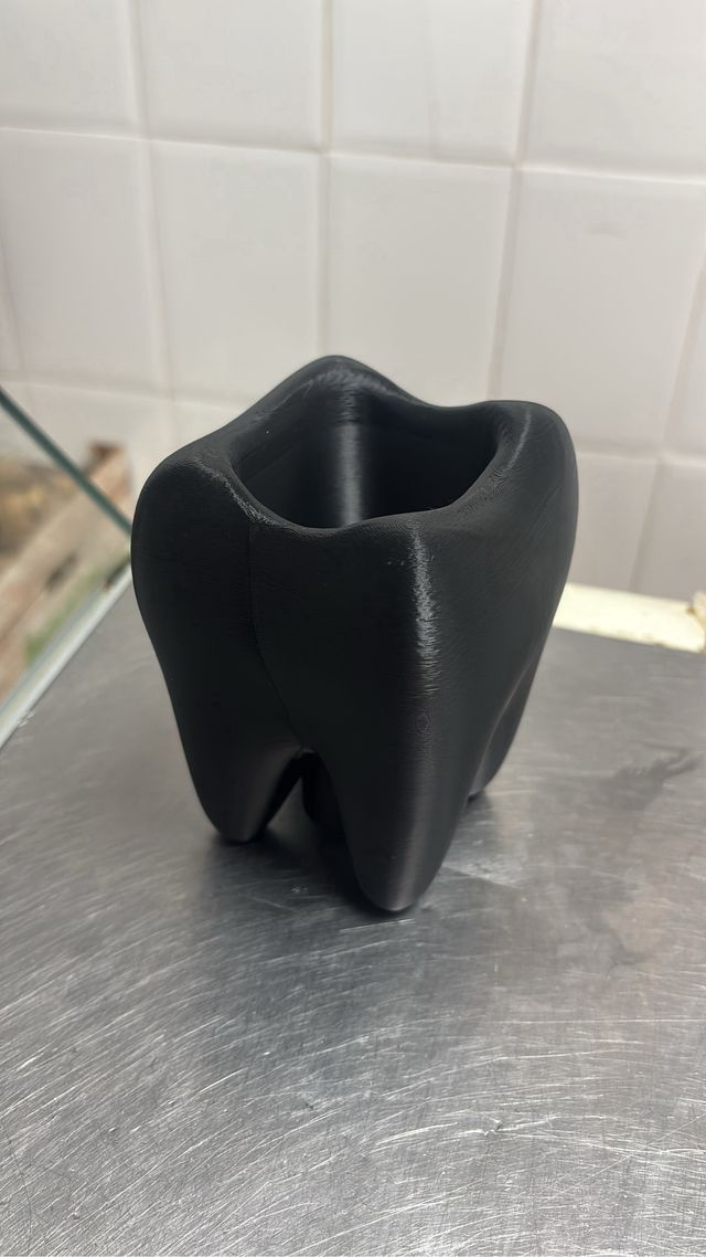 Vaso porta cepillo dental