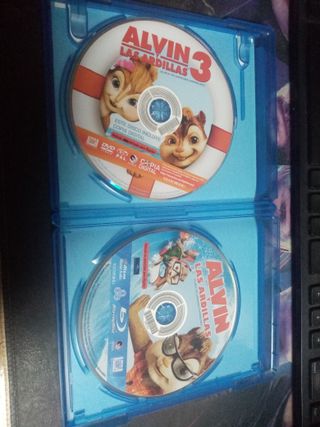 Alvin y las Ardillas 3 Blu-ray + DVD