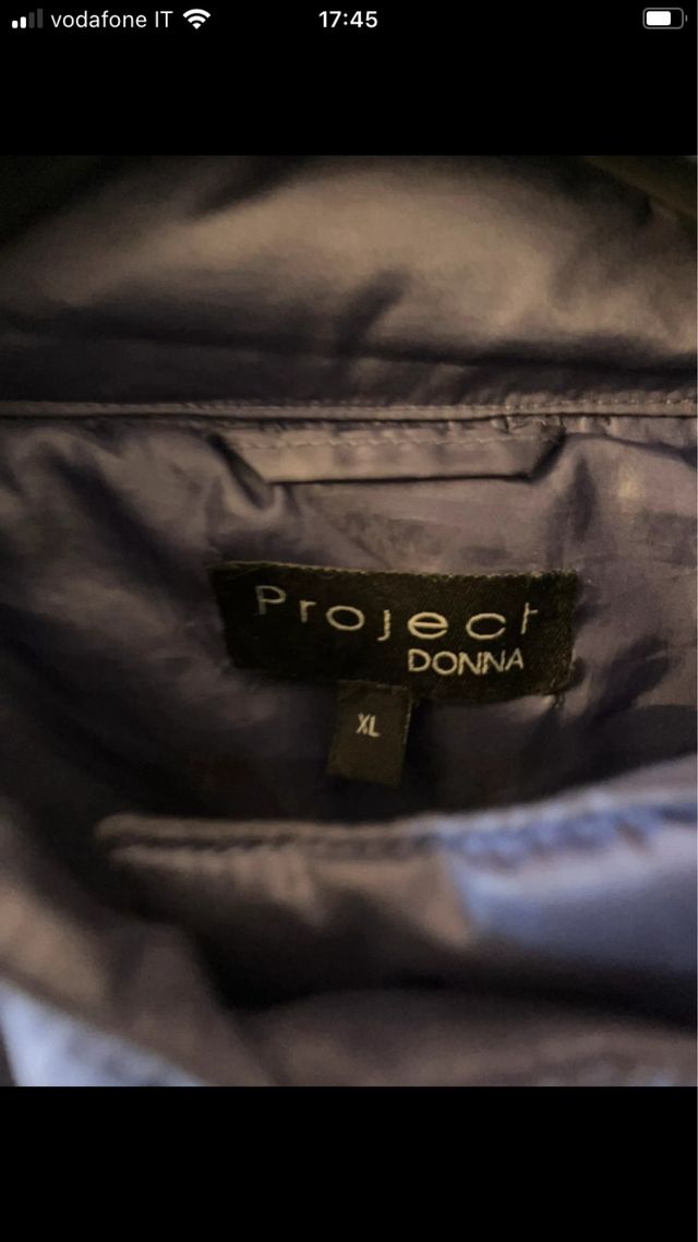 Piumino corto Per te by Krizia color pervinca