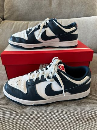 Nike Dunk Low Retro Azul/Blanco Talla 43