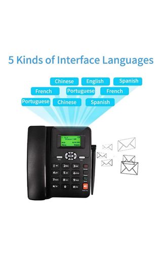 Teléfono GSM Tarjeta SIM Inalámbrico