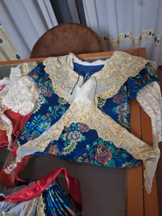 Traje de Fallera Talla 8-9 Años